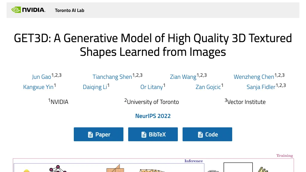 GET3D (Nvidia) thumbnail