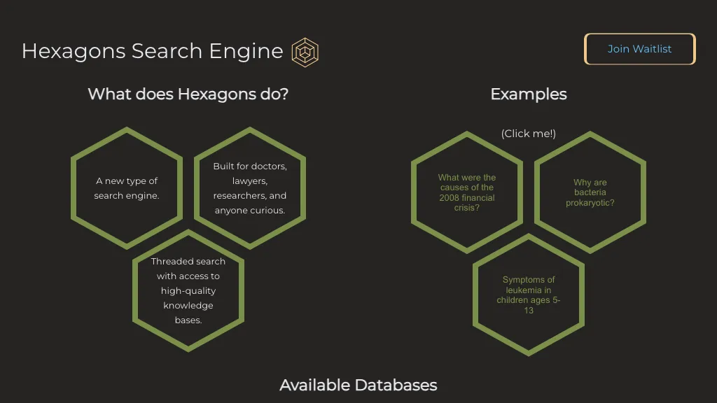 Hexagons Search thumbnail